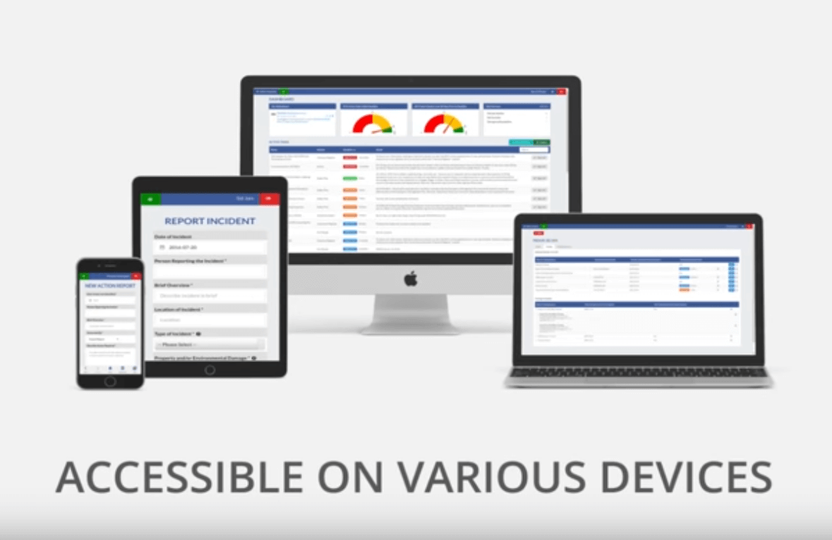 Accessible | Various Devices | OHS Software | WHS Software | Safety Software