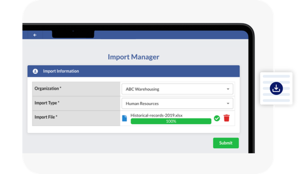 Import your data