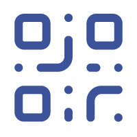 QR Codes dark blue icon